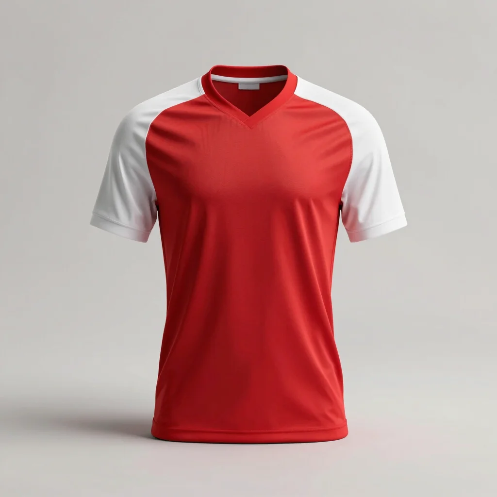 Camisa Arsenal Rubro-Branca