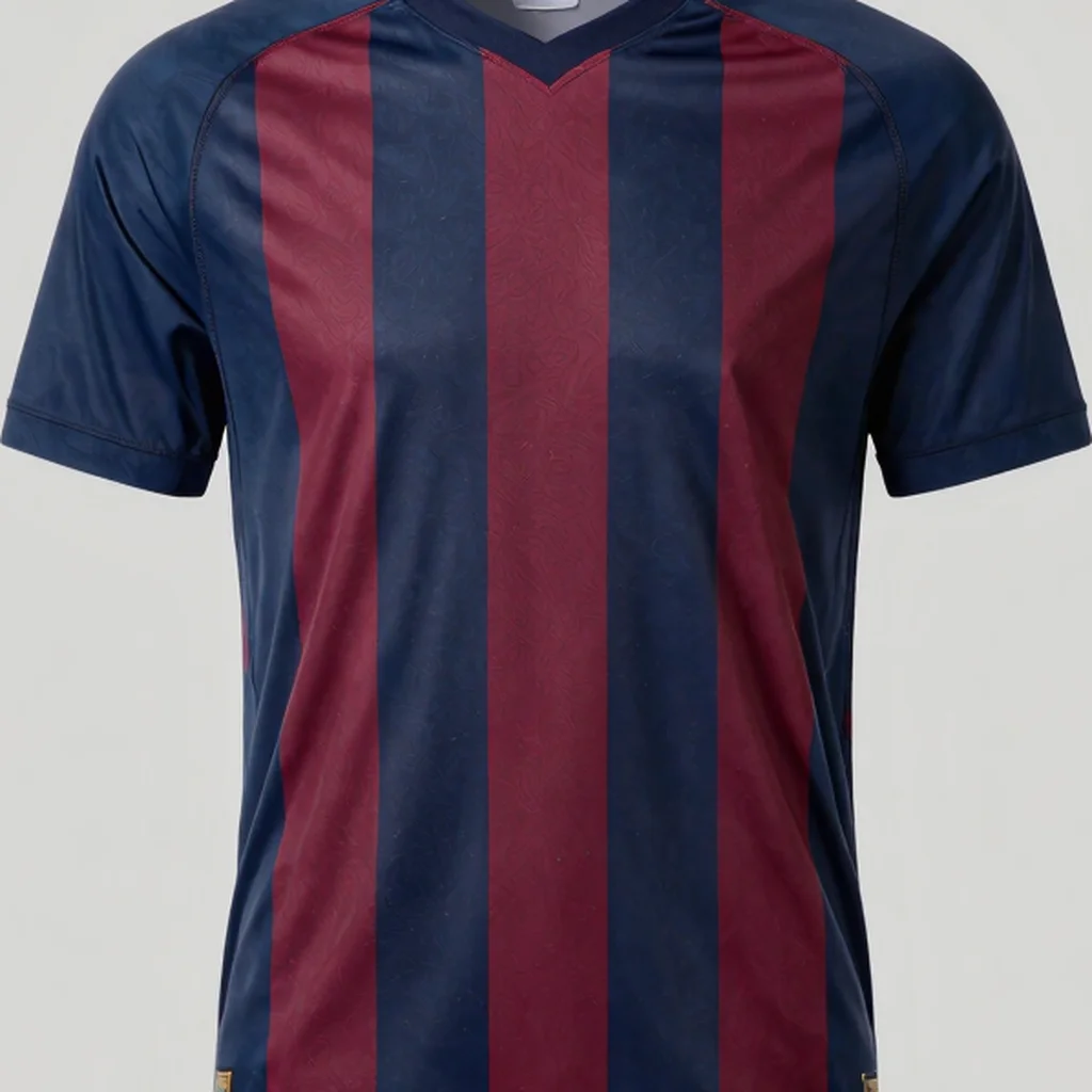 Camisa Barcelona Azul-Grana